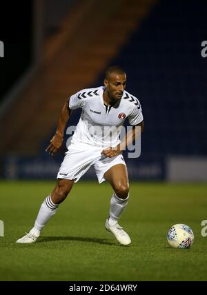 Darren Pratley di Charlton Athletic in azione Foto Stock