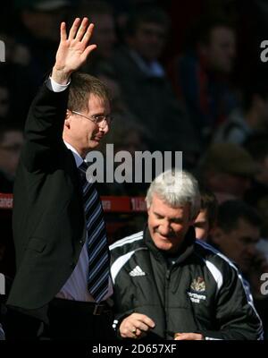Glenn Roeder, Newcastle United Manager Foto Stock