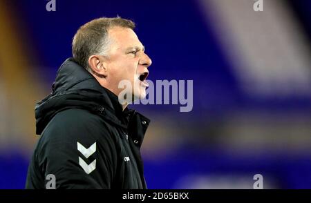 Coventry City manager Mark Robins Foto Stock