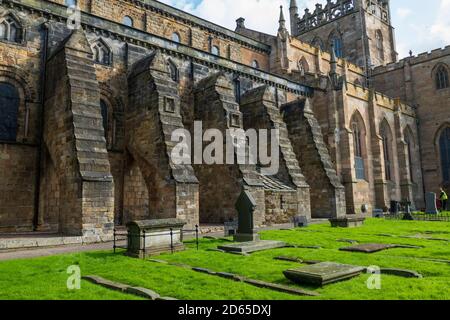 Die historische Abtei Kirche Dunfermline Schottland Foto Stock