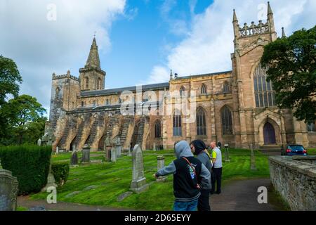 Die historische Abtei Kirche Dunfermline Schottland Foto Stock