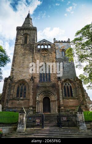 Die historische Abtei Kirche Dunfermline Schottland Foto Stock