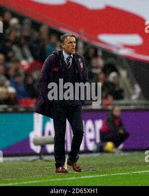 Direttore dell'Inghilterra Phil Neville Foto Stock