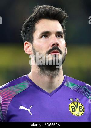 Borussia Dortmund portiere romano Burki Foto Stock