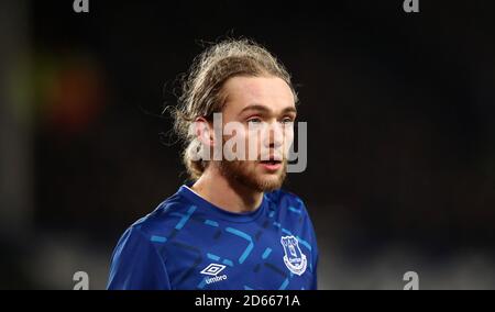 Everton il Tom Davies Foto Stock