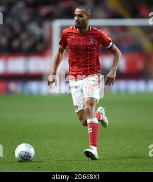 Darren Pratley di Charlton Athletic in azione Foto Stock