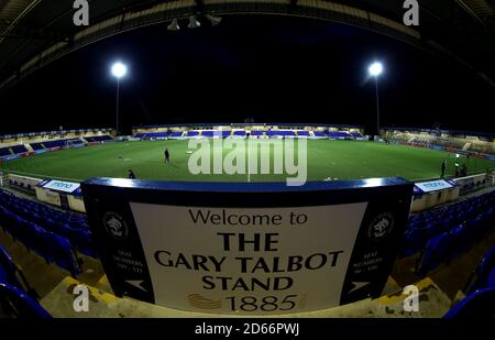 Vista generale dello stadio Vauxhall, davanti alla partita fa Women's Super League Foto Stock