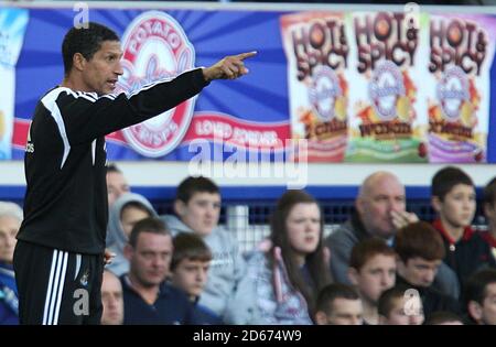 Chris Hughton, assistente di Newcastle United Foto Stock