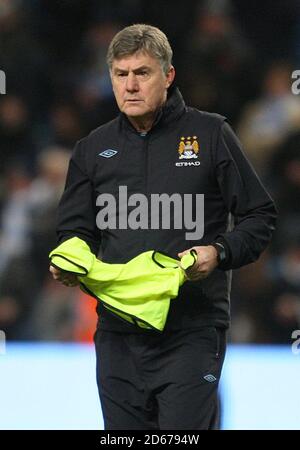 Brian Kidd, assistente responsabile di Manchester City Foto Stock