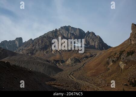 Monte Sneffels la mattina presto da Blaine Basin Foto Stock