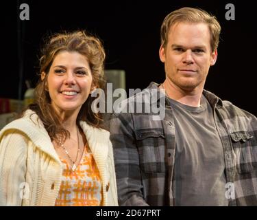 Michael C Hall tornerà per il ritorno di Dexter Showtime nel 2021 - mostra con Marisa Tomei nella notte di apertura Di 'The Realistic Joneses' a Broadway Foto Stock