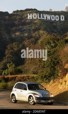 Insegna di Hollywood LA California Meridionale USA 1999 Foto Stock