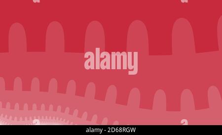 Sfondo colorato della scena notturna di Halloween. Foto Stock