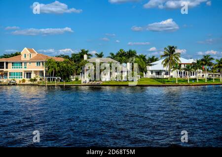 Cape Coral Yacht Club Community Park, Florida Foto Stock