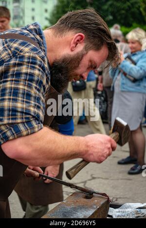 Ryazan, Russia - 27 luglio 2019: Fabbro Foto Stock