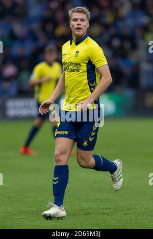 Brondby, Danimarca. 15 settembre 2019. Sigurd Rosted (4) di Broendby SE visto durante la partita 3F Superliga tra Broendby IF e FC Nordsjaelland al Brondby Stadium. (Photo credit: Gonzales Photo - Thomas Rasmussen). Foto Stock