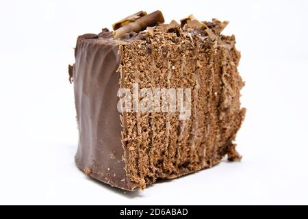 Fetta di torta di Celebration Cadbury Flake Foto Stock