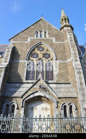 Chiesa presbiteriana di Goat Street, St David's, Pembrokeshire, Galles, Regno Unito Foto Stock