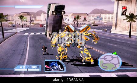 Transformers il gioco - Sony PlayStation 2 PS2 - Editoriale utilizzare solo Foto Stock