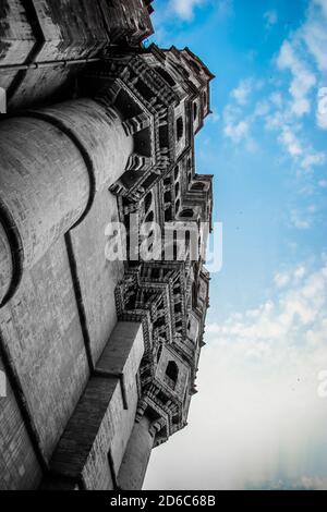 Mehrangarh o Mehran Fort, situato in Jodhpur, Rajasthan, è una delle più grandi fortezze in India. Foto Stock