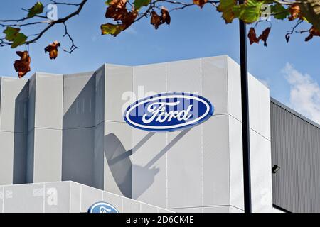 AUCKLAND, NUOVA ZELANDA - 05 maggio 2019: Auckland / Nuova Zelanda - 5 maggio 2019: Vista dell'edificio degli uffici Ford Motors a Tamaki est Foto Stock