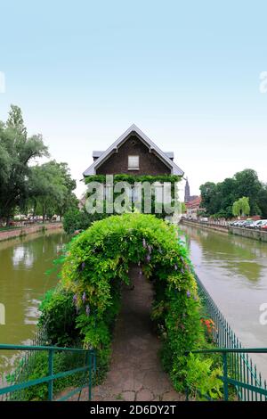 Protection des Mineurs, Little Venice, Strasburgo, Francia Foto Stock