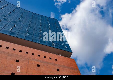 Elbphilharmonie, Amburgo, Germania Foto Stock