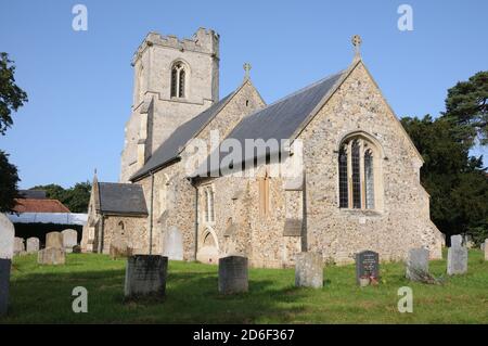 Chiesa di tutti i Santi, Willian, Hertfordshire Foto Stock