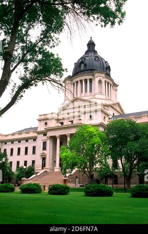 Pierre South Dakota State Capitol Building Foto Stock
