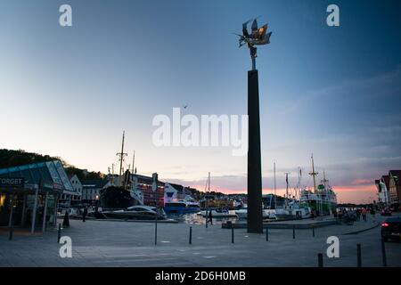 La nave da crociera Rogaland Norway attraccata a Stavanger City Sentrum Foto Stock