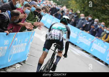 Valdobbiadene, Italia. valdobbiadene, Italia, 17 Oct 2020, Rafal Majka (Bora Hansgore) durante Conegliano - Valdobbiadene - Ciclismo Tour d'Italia - Credit: LM/Luca Tedeschi Credit: Luca Tedeschi/LPS/ZUMA Wire/Alamy Live News 2020 Foto Stock