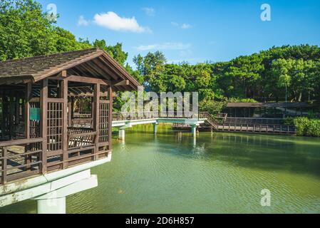 Scenario del parco Hsinchu nella città di hsinchu, taiwan Foto Stock