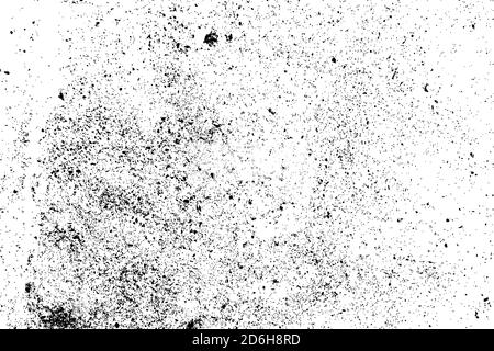 Insieme di trame grunge. Effetto angosciato. Sfondo grunge. Effetto vettoriale a trama. Illustrazione vettoriale. Illustrazione Vettoriale