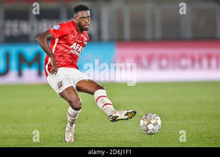 Alkmaar, Paesi Bassi. 17 Ott 2020. ALKMAAR, 17-10-2020, AFAS Stadium Dutch Eredivisie Football season 2020/2021. AZ - VVV Venlo. AZ player Bruno Martens Indi Credit: Pro Shots/Alamy Live News Foto Stock