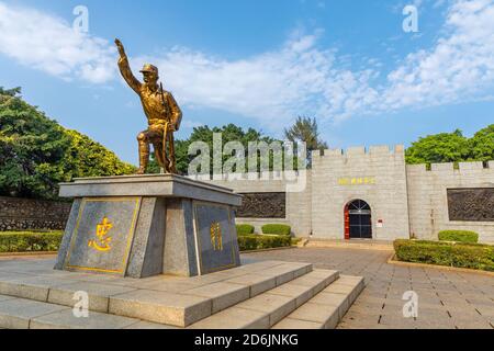 Kinmen, Taiwan - 2 marzo 2019: Guningtou Battle Museum, costruito nel 1984 dalla popolazione militare e civile locale per commemorare la battaglia di Guningto Foto Stock