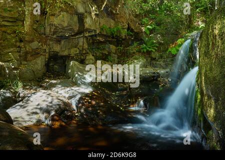 Un po' di wasserfall a Jerte Foto Stock