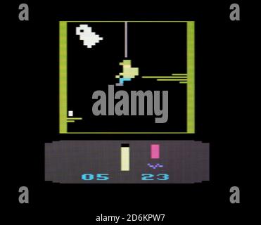 Ghostbusters II - Atari 2600 VCS Videogioco - Editoriale solo Foto Stock