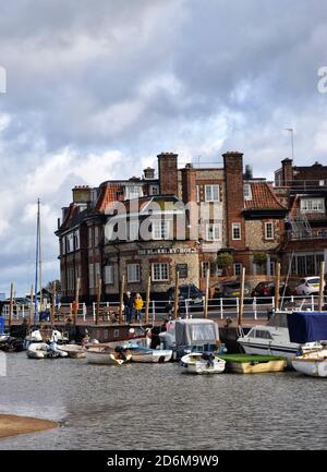 The blakeney hotel, blakeney, North norfolk, inghilterra, regno unito Foto Stock