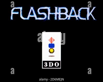 Flashback - Videogioco multiplayer interattivo 3DO - solo per uso editoriale Foto Stock