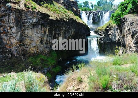 White River Falls state Park, Oregon-USA Foto Stock