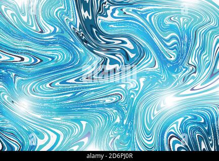 Disegno astratto di linea blu di marmi decorativi sfondo. Decorare per annuncio, poster, modello, stampa, copertina. Illustrazione vettoriale eps10 Illustrazione Vettoriale