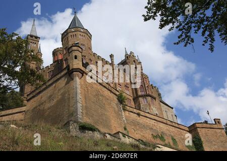 Hohenzollern Castello, Germania Foto Stock