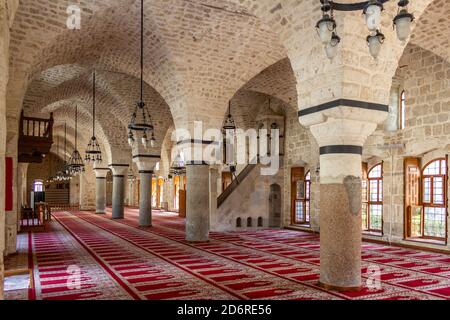 Antakya, Hatay / Turchia - Ottobre 08 2020: Vista interna della Moschea Antakya Ulu Cami Foto Stock