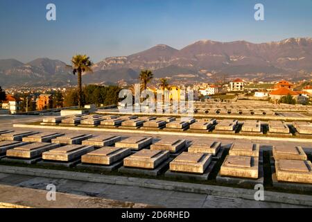 Cimitero del martire, Tirana, Albania Foto Stock