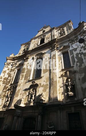 Minoritica Chiesa di Santi Giovanni e a Loreto a Brno. Repubblica ceca Foto Stock