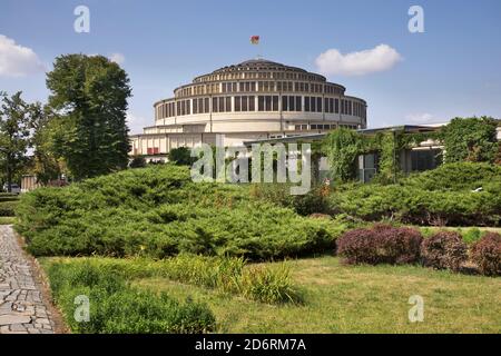 Sala Centennial a Wroclaw. Polonia Foto Stock