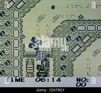 Monster Truck Wars - Nintendo Gameboy Videogame - uso editoriale solo Foto Stock