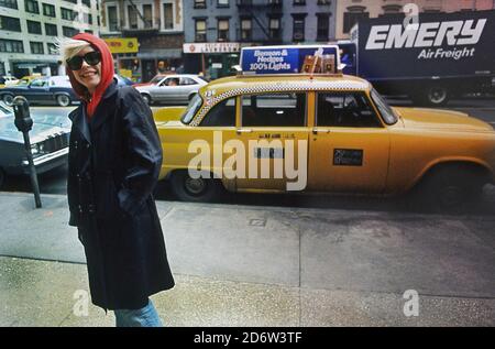 Debbie Harry della band Punk di New York Blondie 1978 Foto Stock