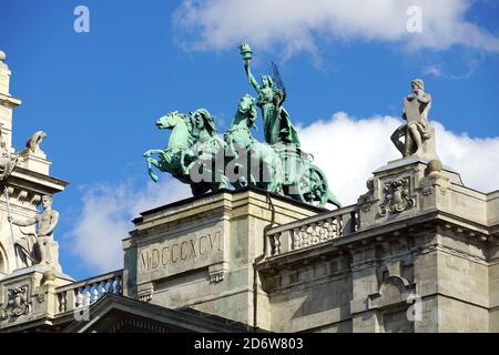 Ex Museo Etnografico, Néprajzi Múzeum, 5 ° distretto, Budapest, Ungheria, Magyarország, Europa Foto Stock