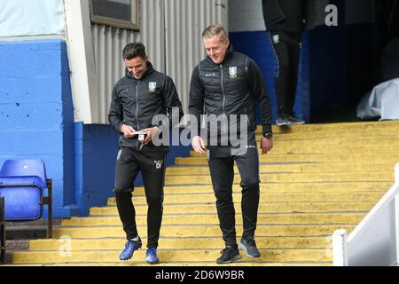 Gary Monk manager di Sheffield Mercoledì torna a St Andrews Foto Stock